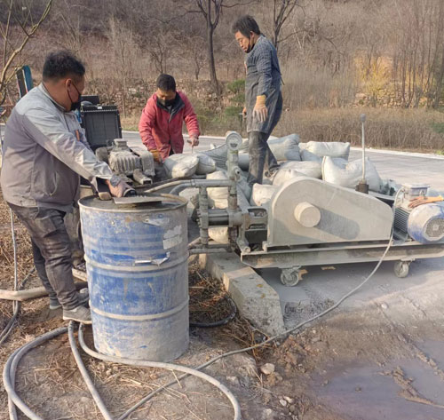 全州路面下沉注浆